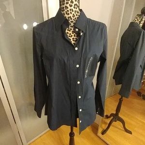 Brand new navy blue blouse